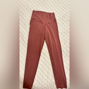 💨AERIE💨 pink crossover leggings size medium